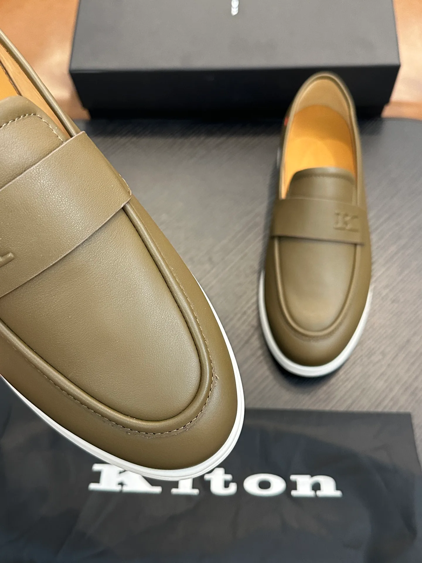 Лоферы И Туфли Мужские Kiton 1094323