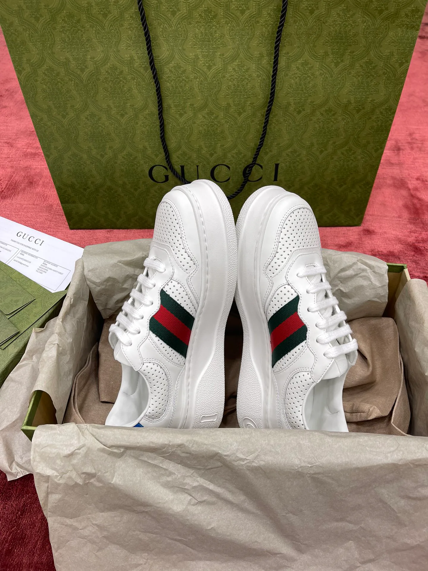 Кеды Женские Gucci 5550866