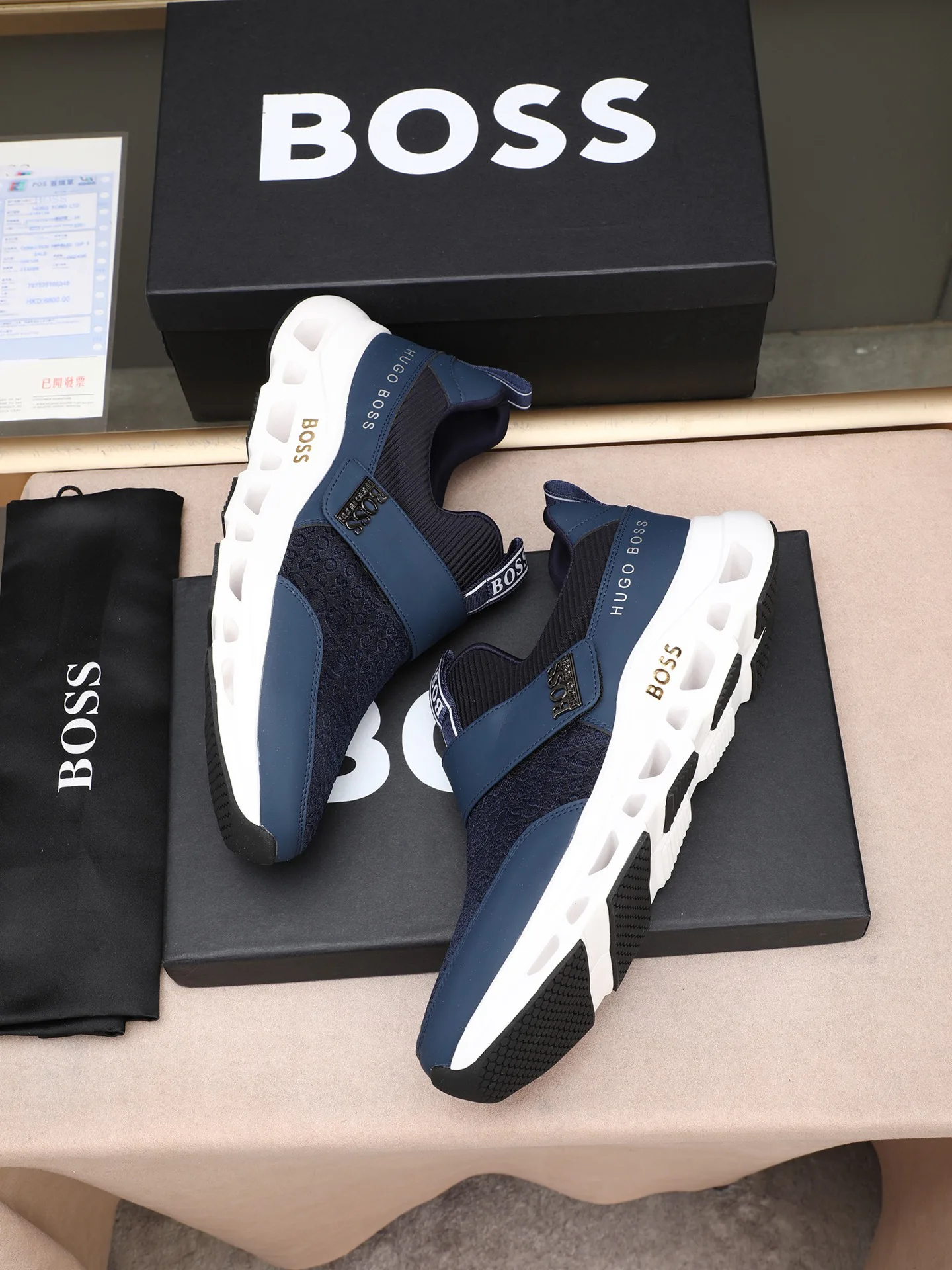 Кроссовки Мужские Hugo Boss 77433