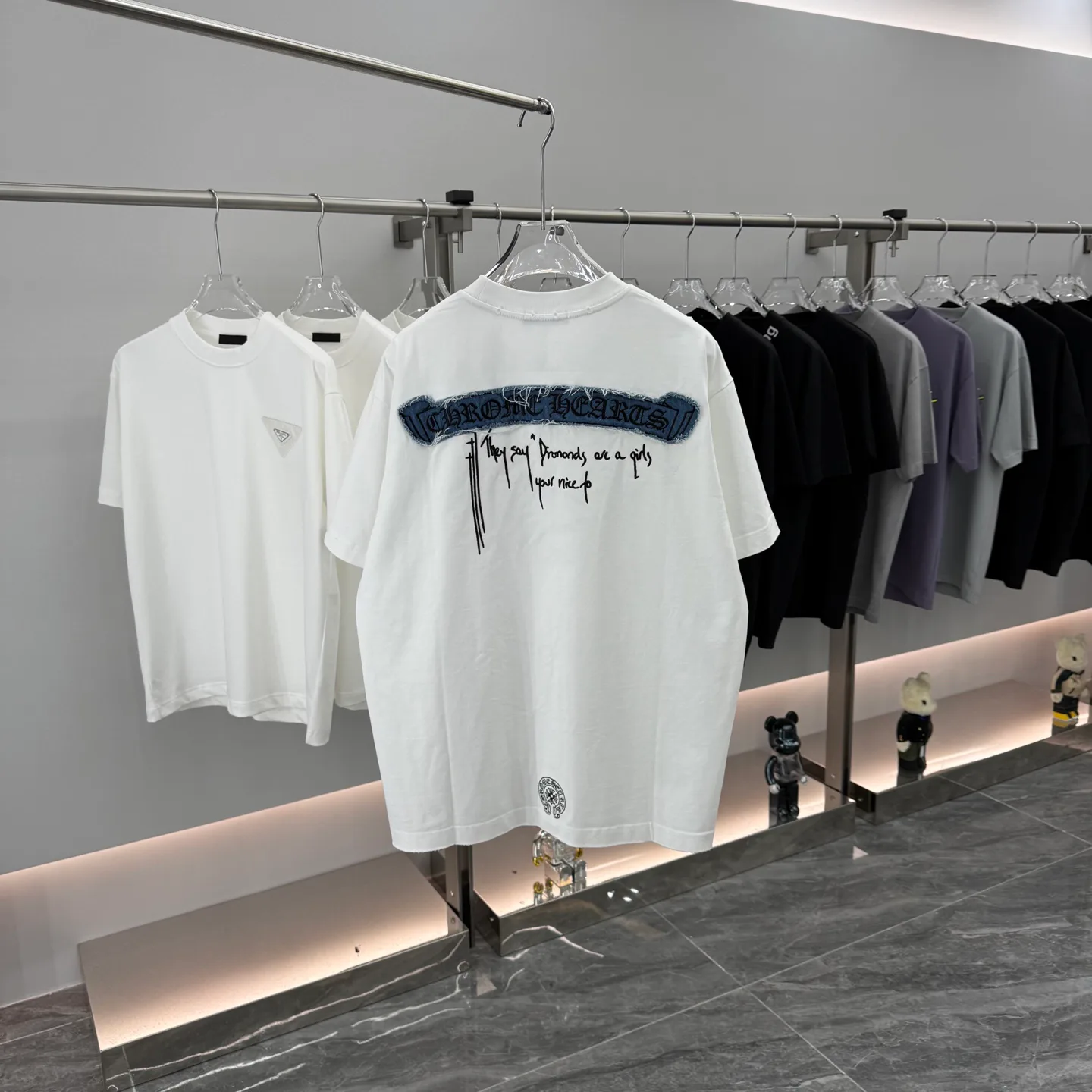 Футболки Мужские Chrome Hearts 281639