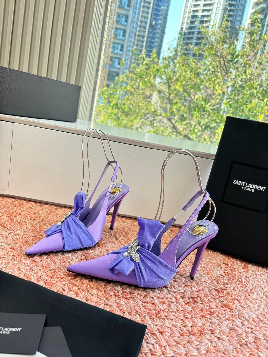 Туфли Женские Saint Laurent 1262065