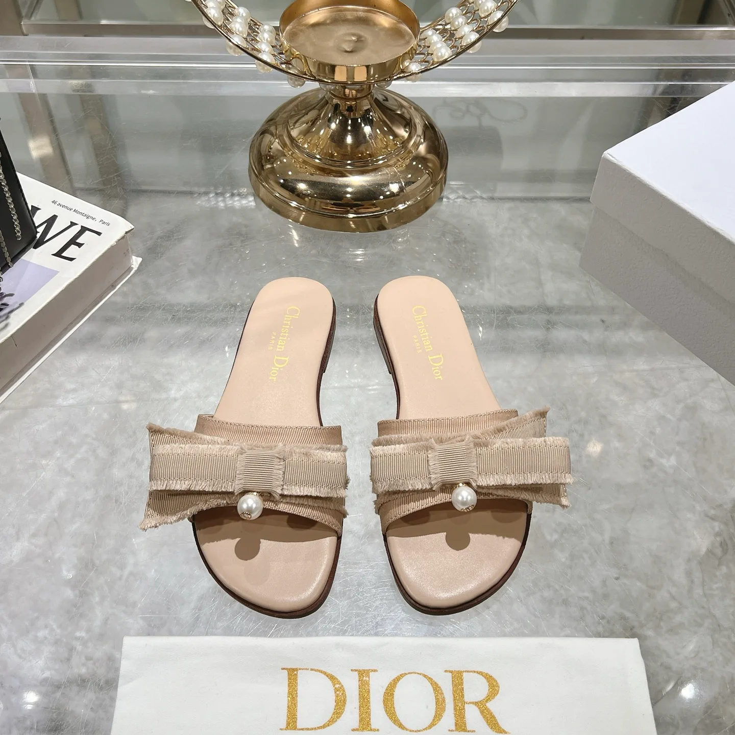 Шлепанцы Женские Christian Dior 20881