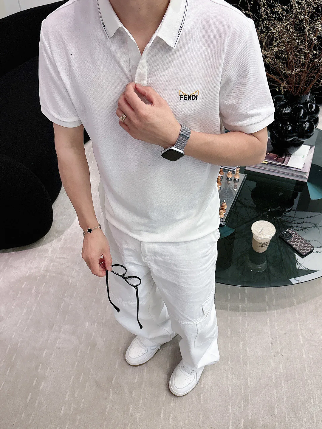 Рубашки Мужские Fendi 18097733