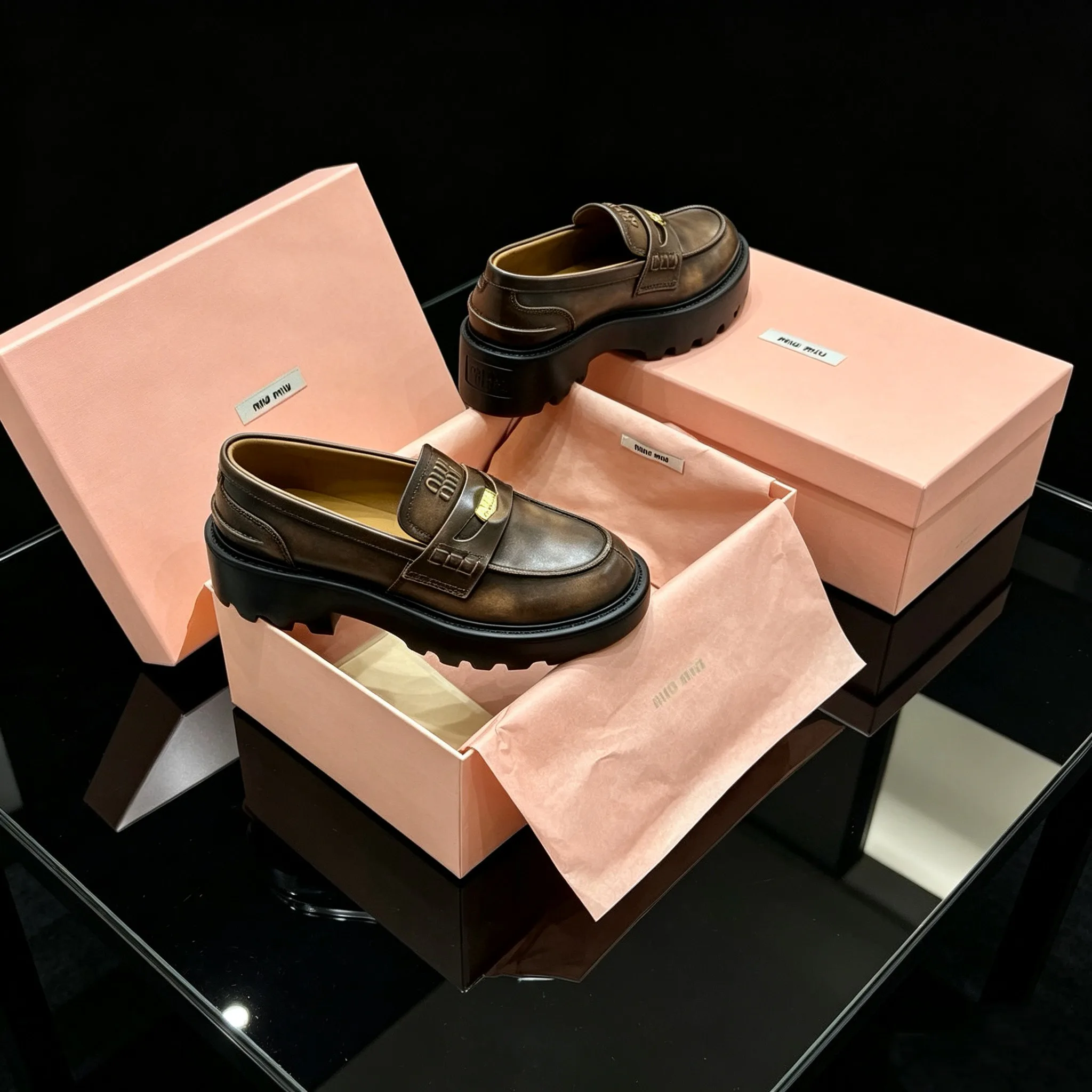 Лоферы И Мокасины Женские Miu Miu 18703356