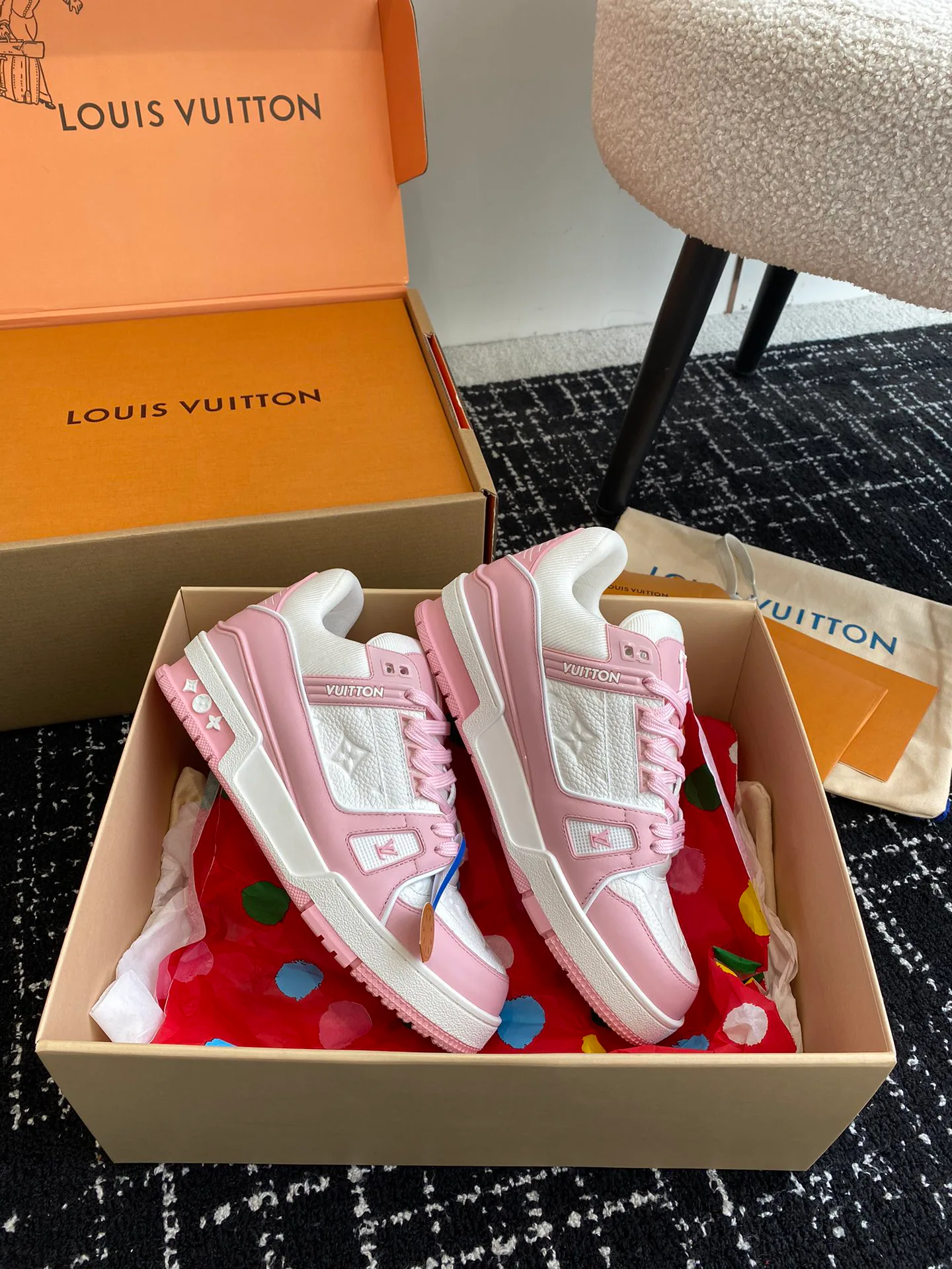 Кроссовки Женские Louis Vuitton 5790931