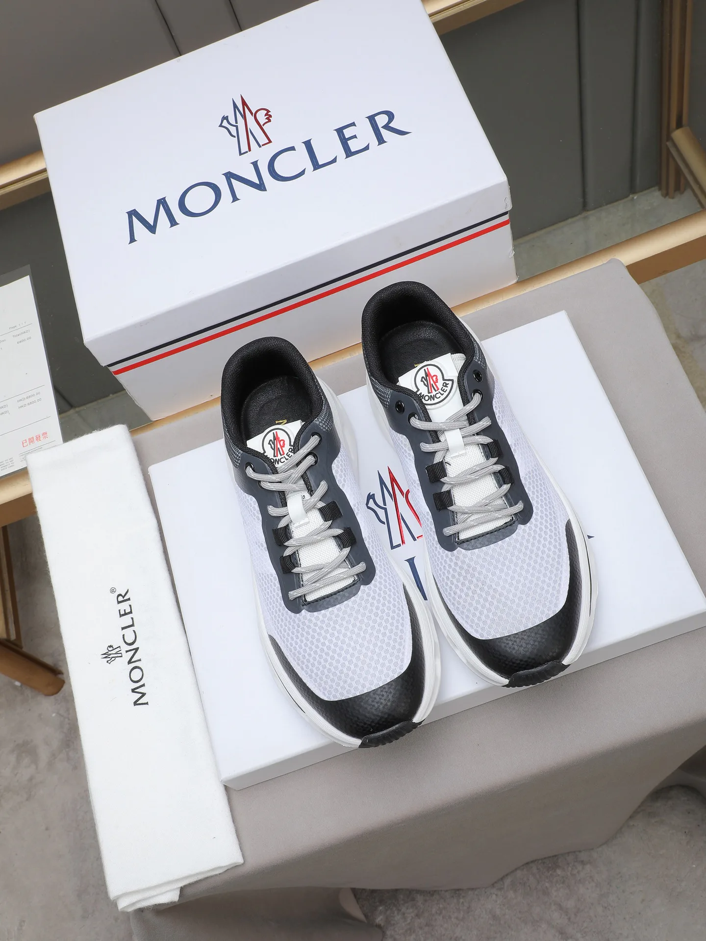 Кроссовки Мужские Moncler 382775