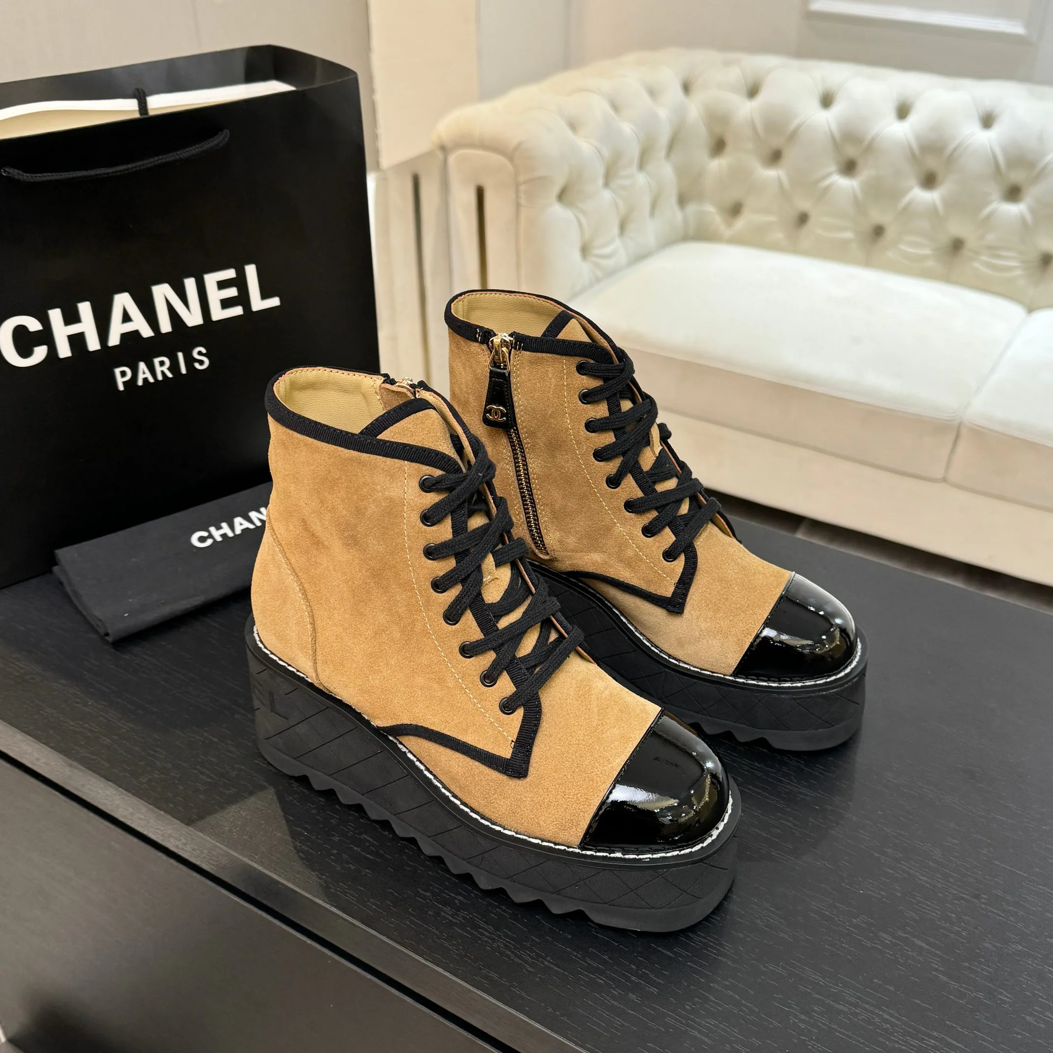 Ботинки Женские Chanel 137071