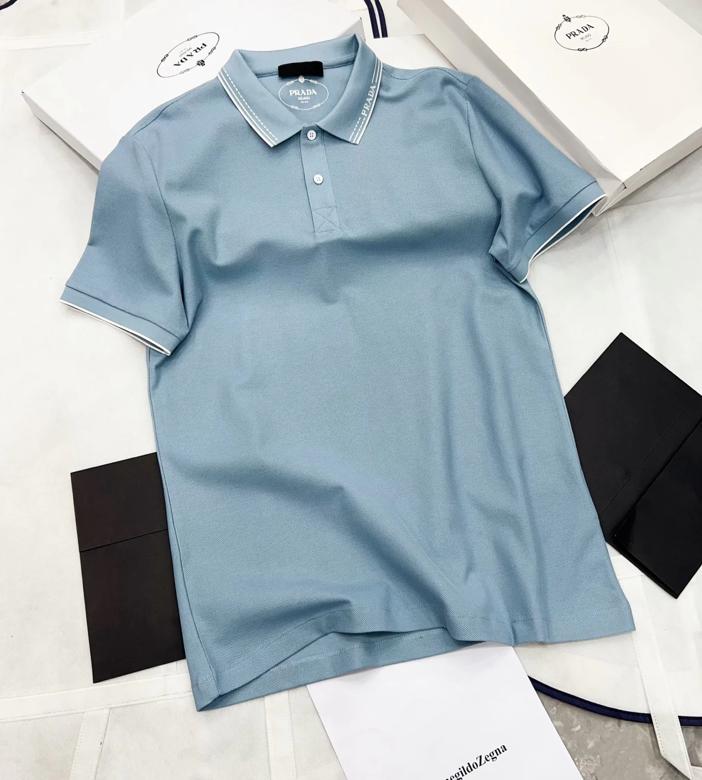 Рубашки Мужские Prada 12729647