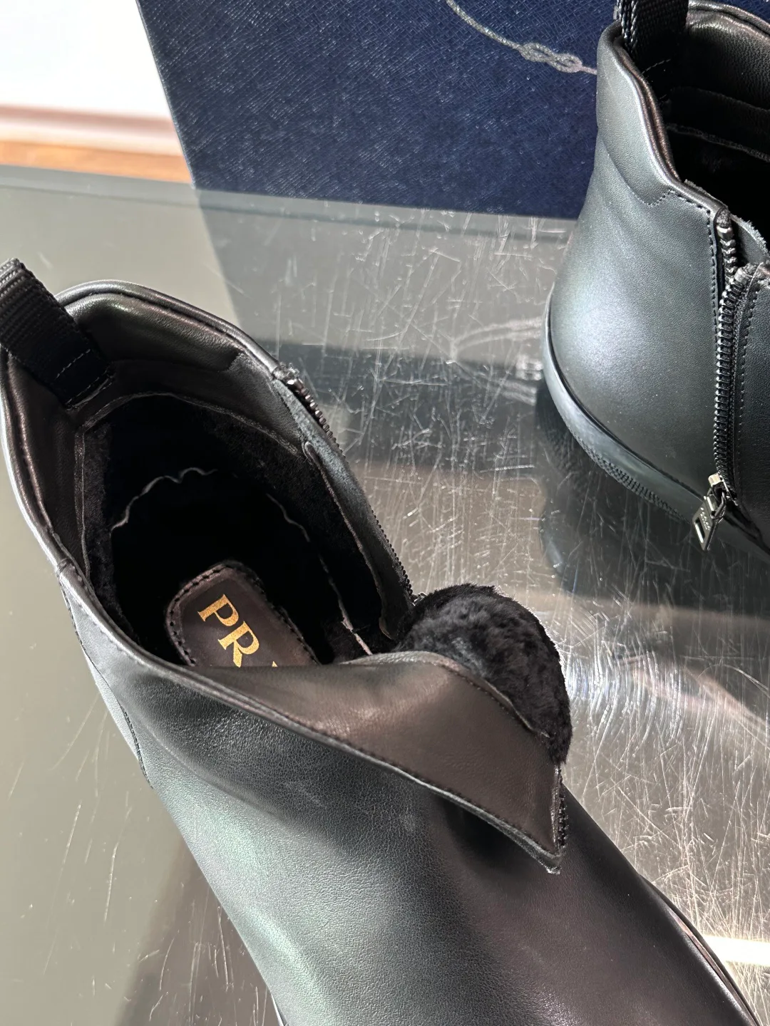 Ботинки Мужские Prada 875083
