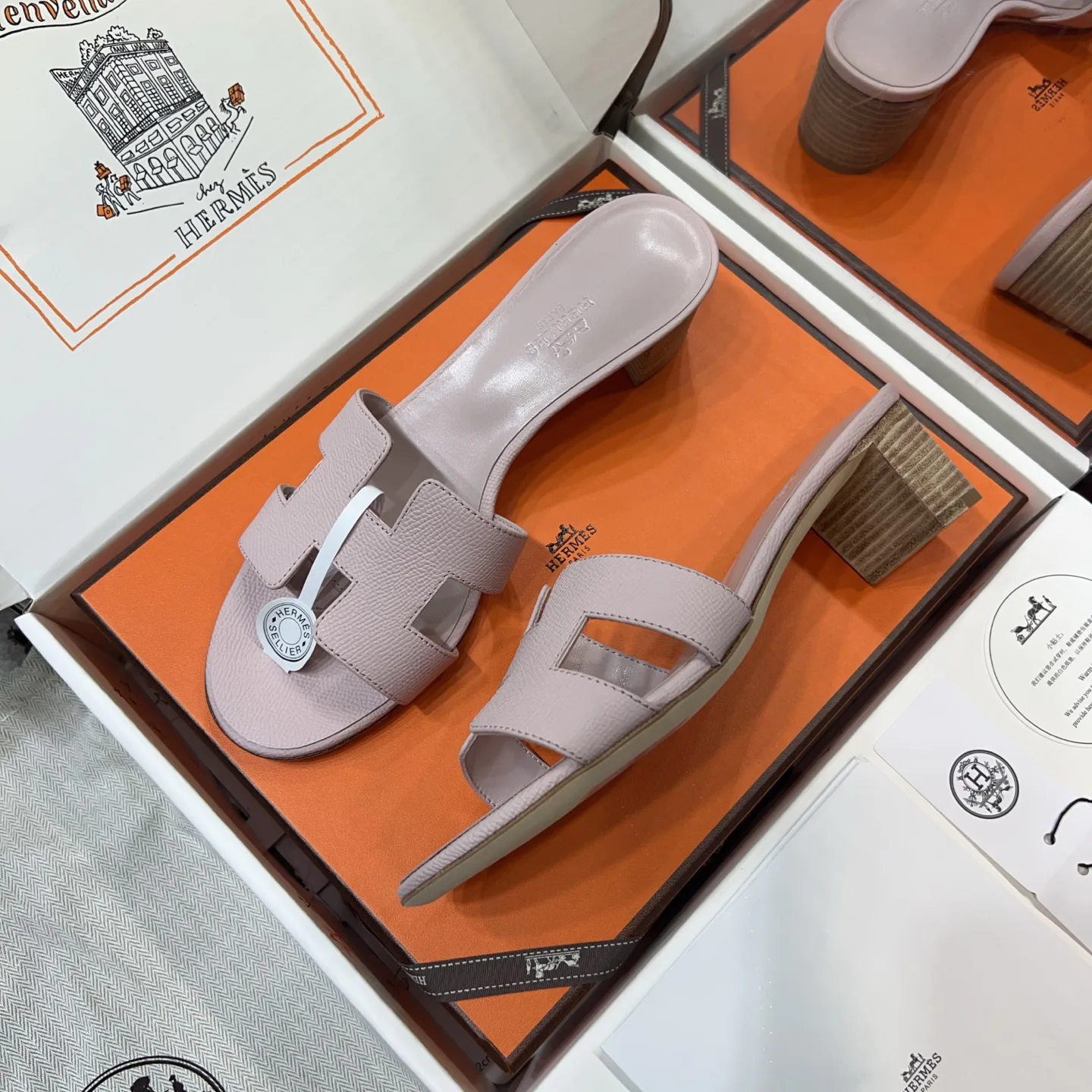 Шлепанцы Женские Hermes 5156630