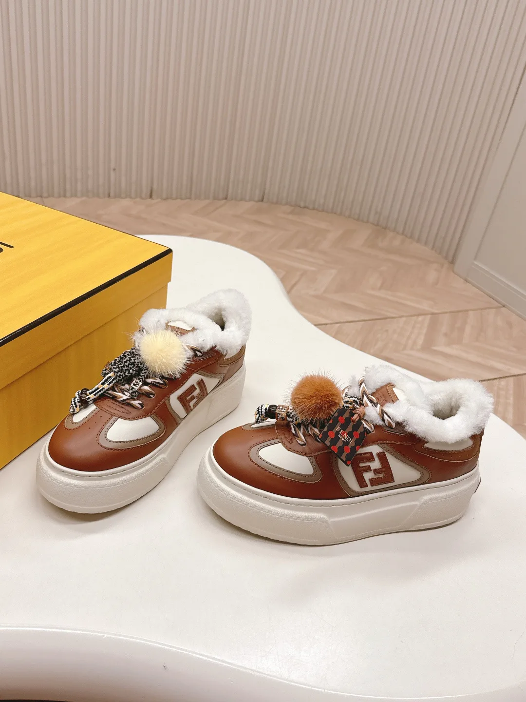 Кеды Женские Fendi 403667