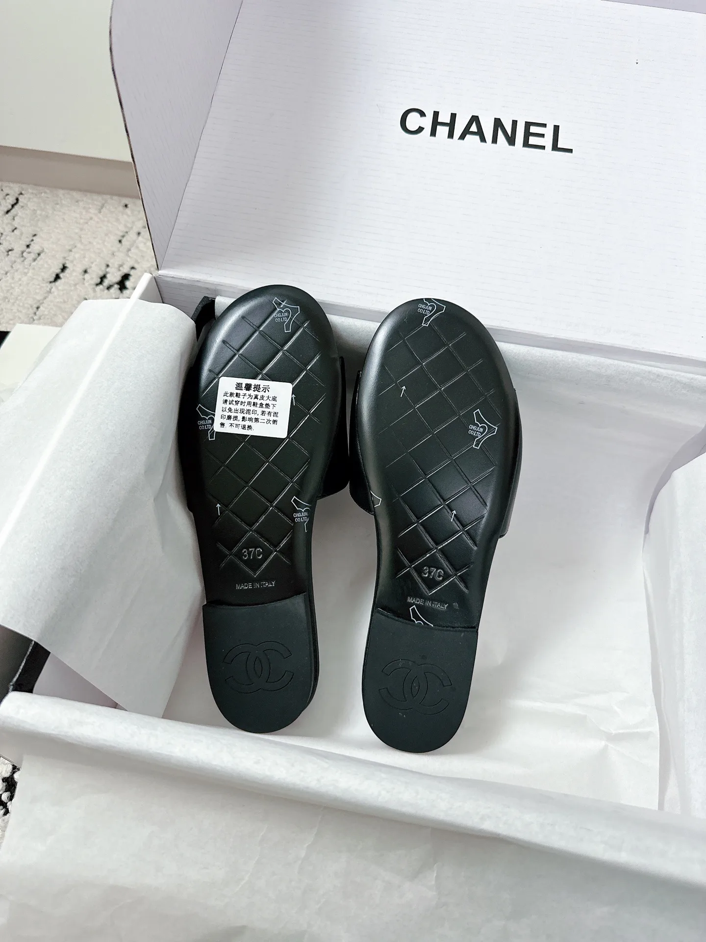 Шлепанцы Женские Chanel 11026193