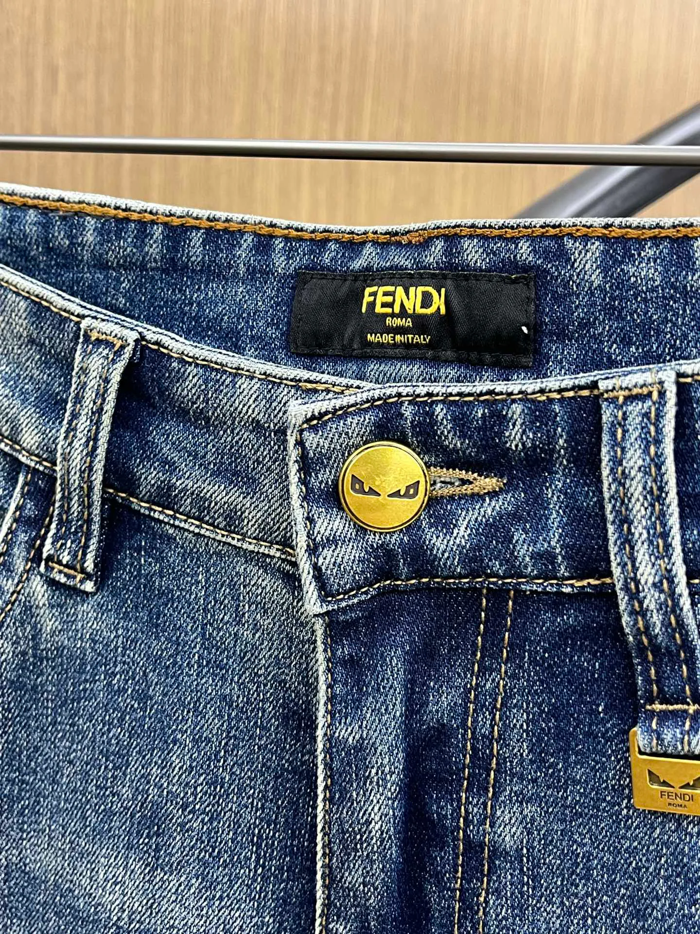 Джинсы Мужские Fendi 775443