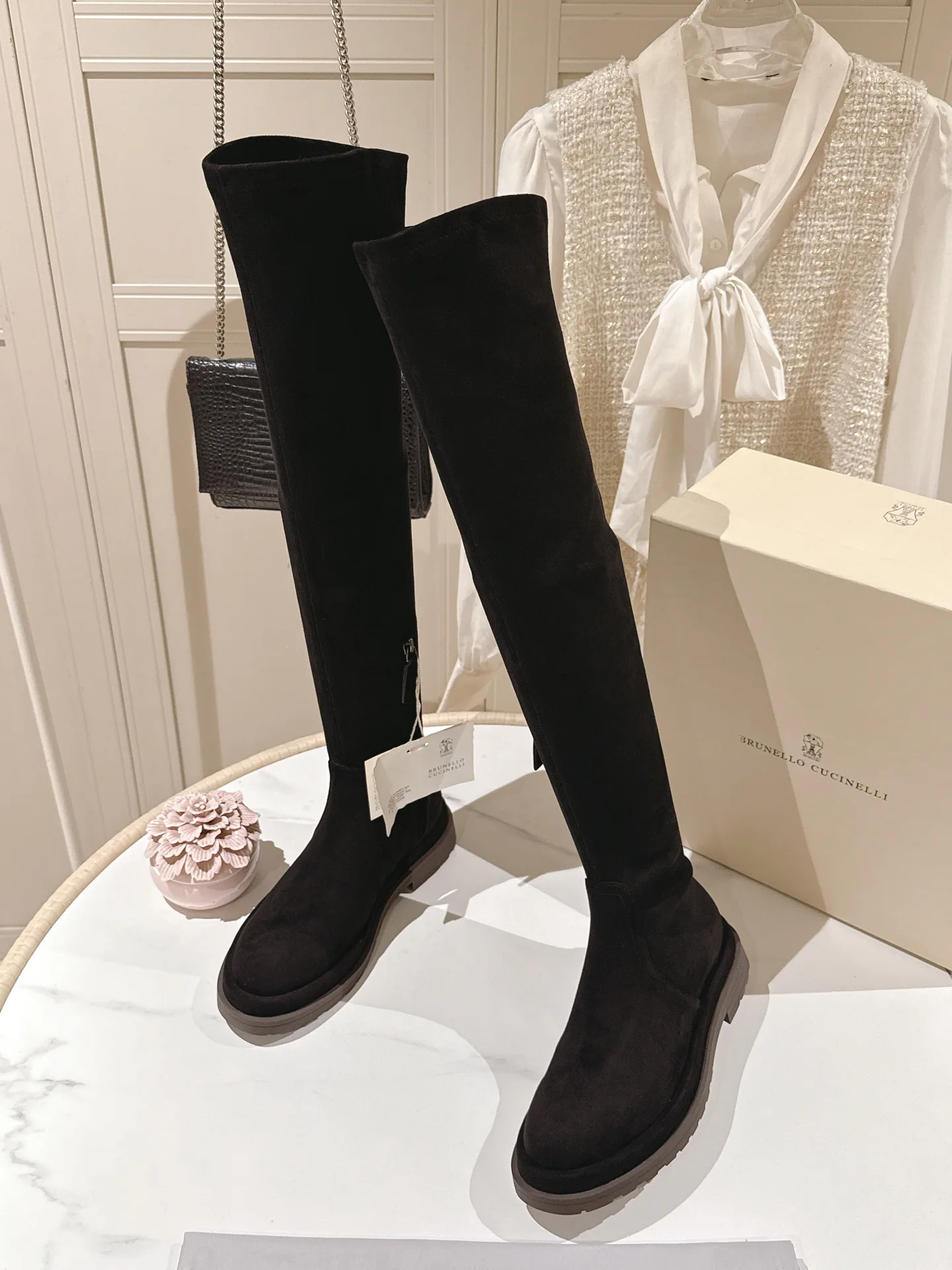 Сапоги Женские Brunello Cucinelli 18217315