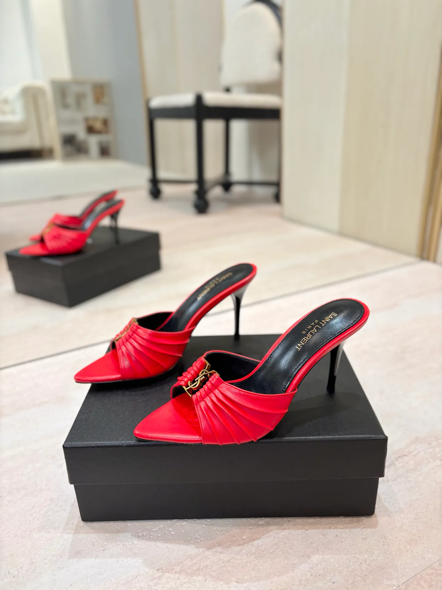 Мюли И Сабо Женские Saint Laurent 17476062