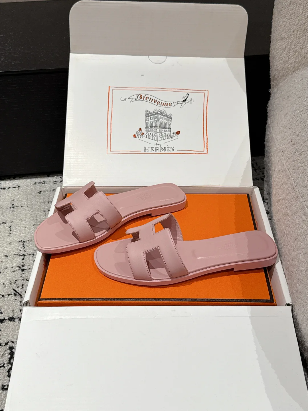 Шлепанцы Женские Hermes 814589