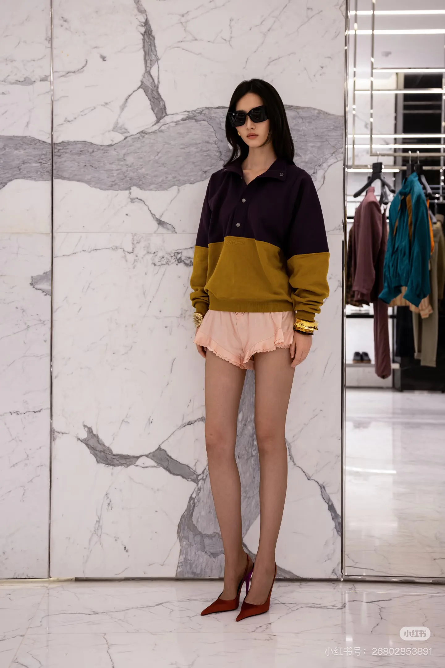 Свитшоты И Худи Женские Saint Laurent 10487282