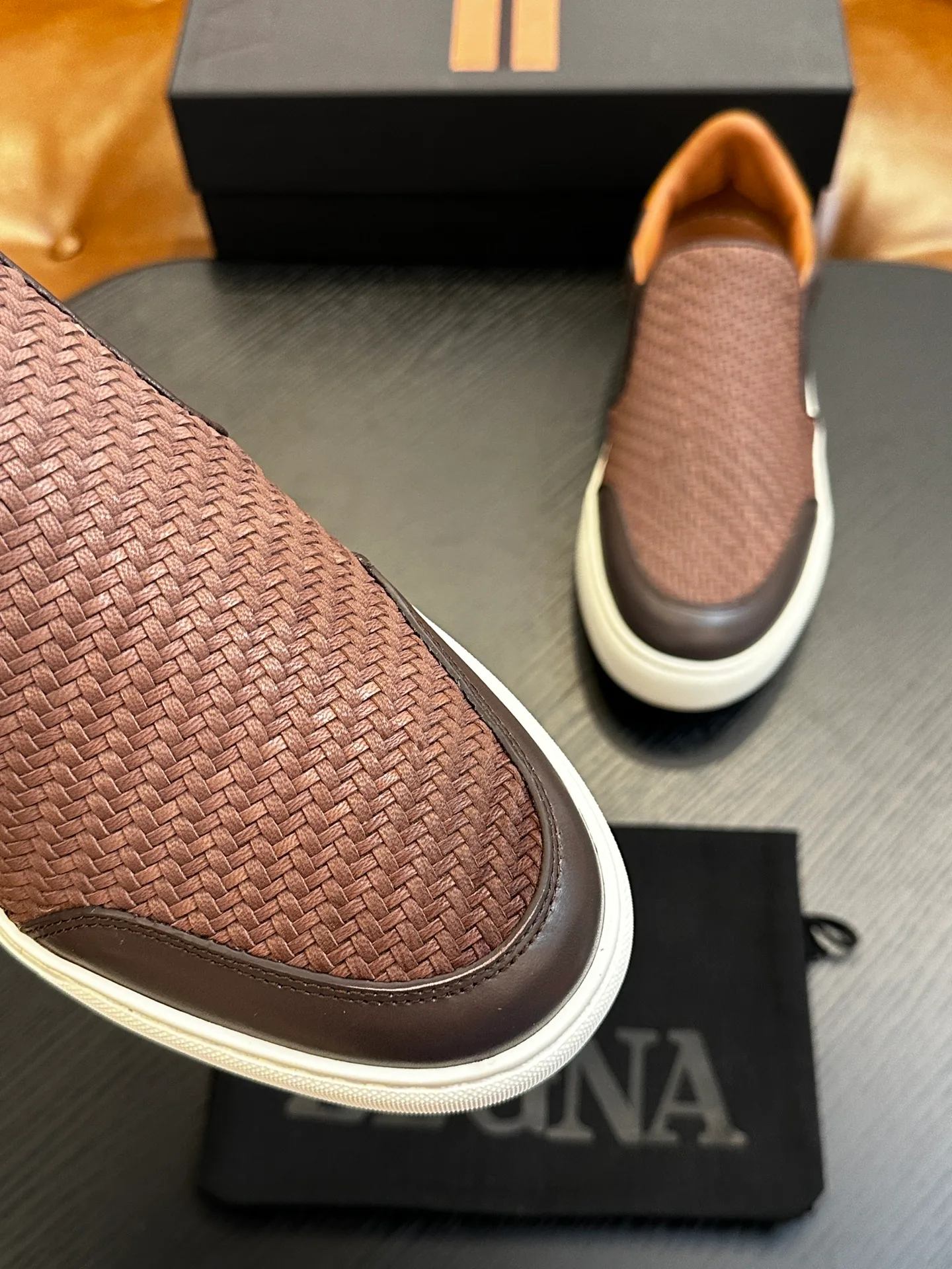 Слипоны Мужские Zegna 157406
