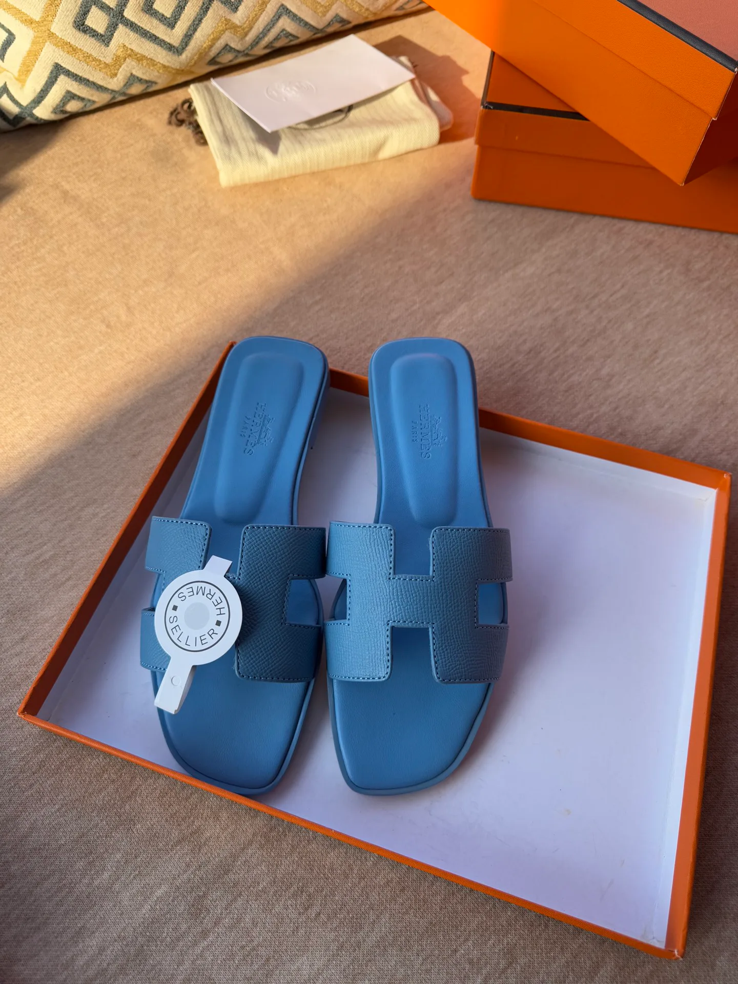 Шлепанцы Женские Hermes 18668