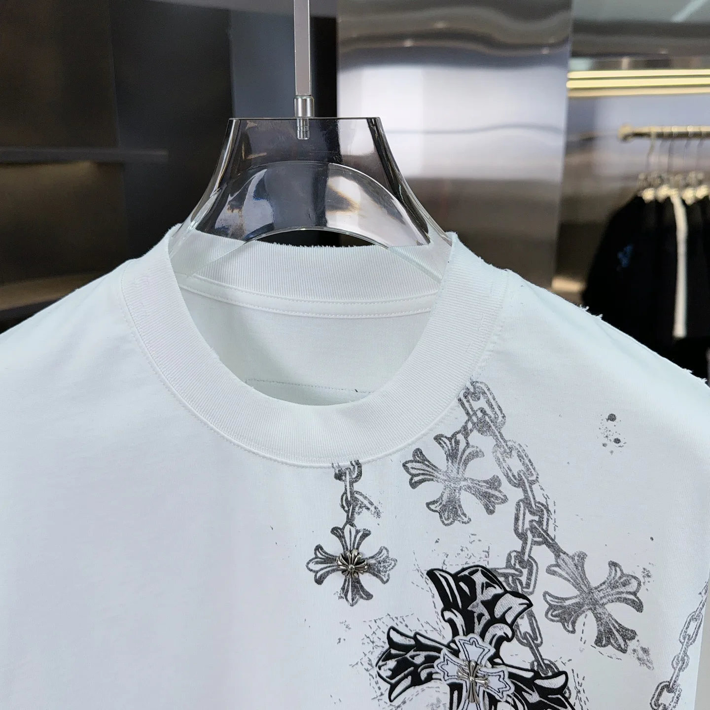 Футболки Мужские Chrome Hearts 2280849