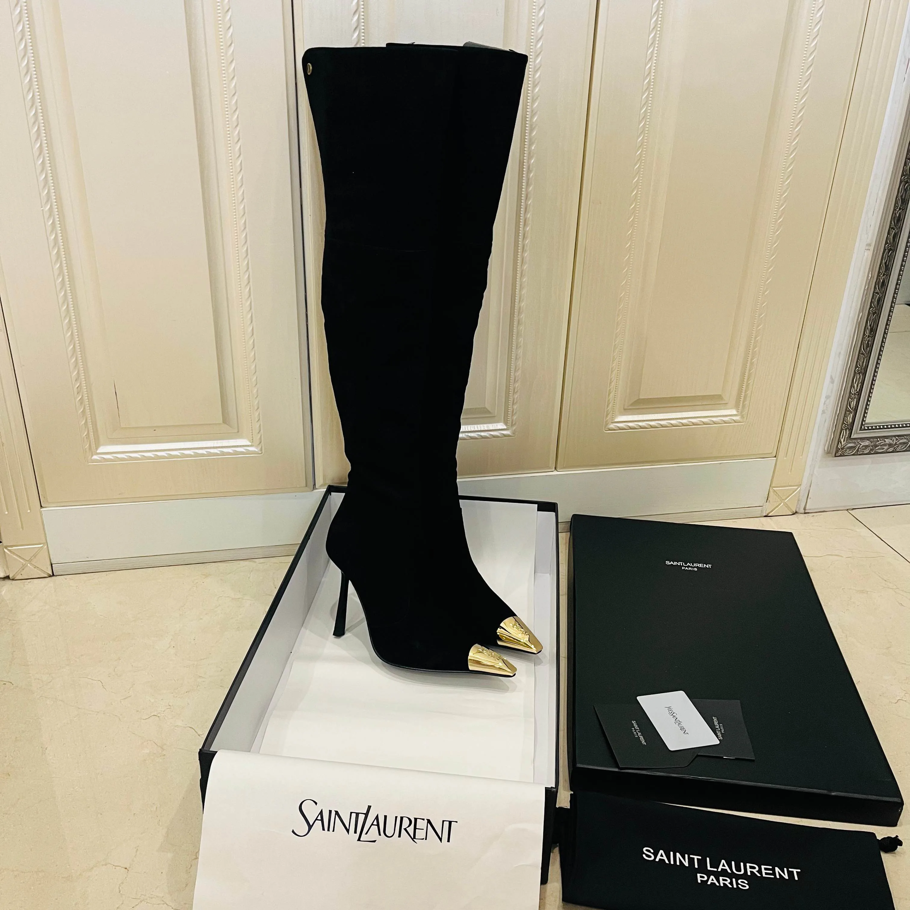 Сапоги Женские Saint Laurent 18083165