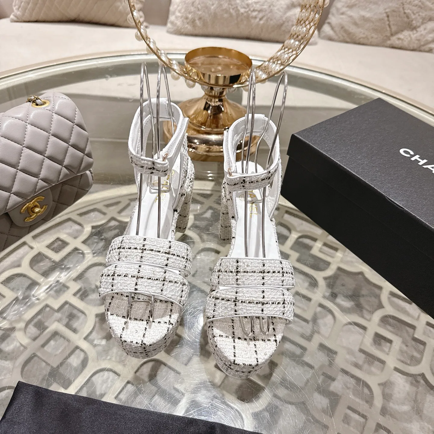 Босоножки Женские Chanel 9361030