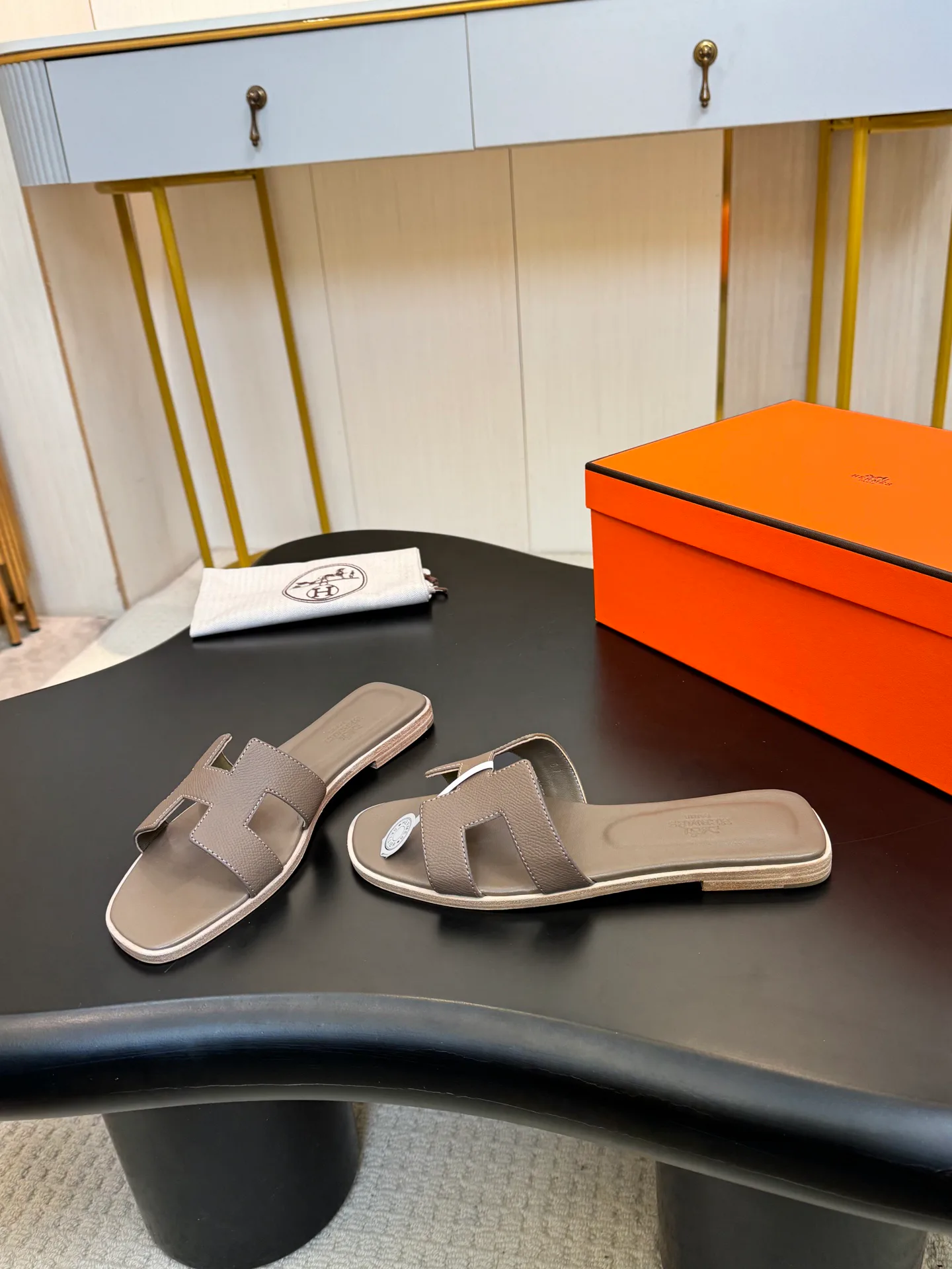 Шлепанцы Женские Hermes 21598