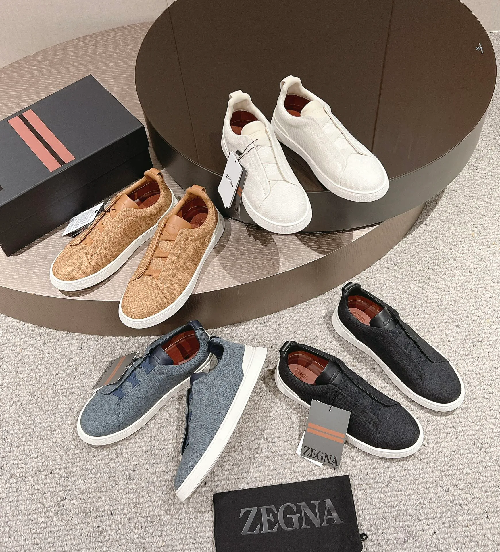 Слипоны Мужские Zegna 11632798
