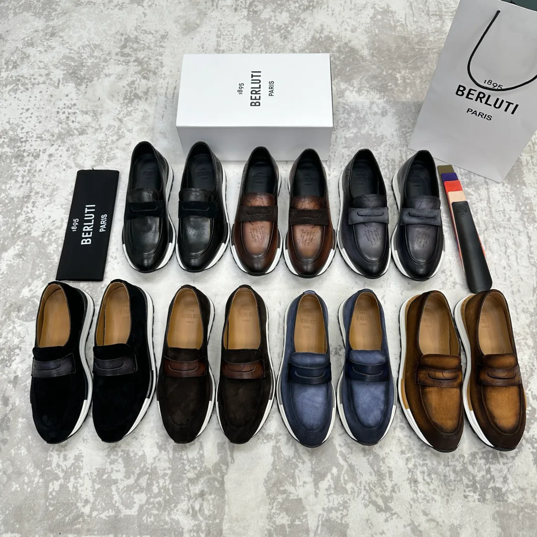Лоферы И Туфли Мужские Berluti 18000844
