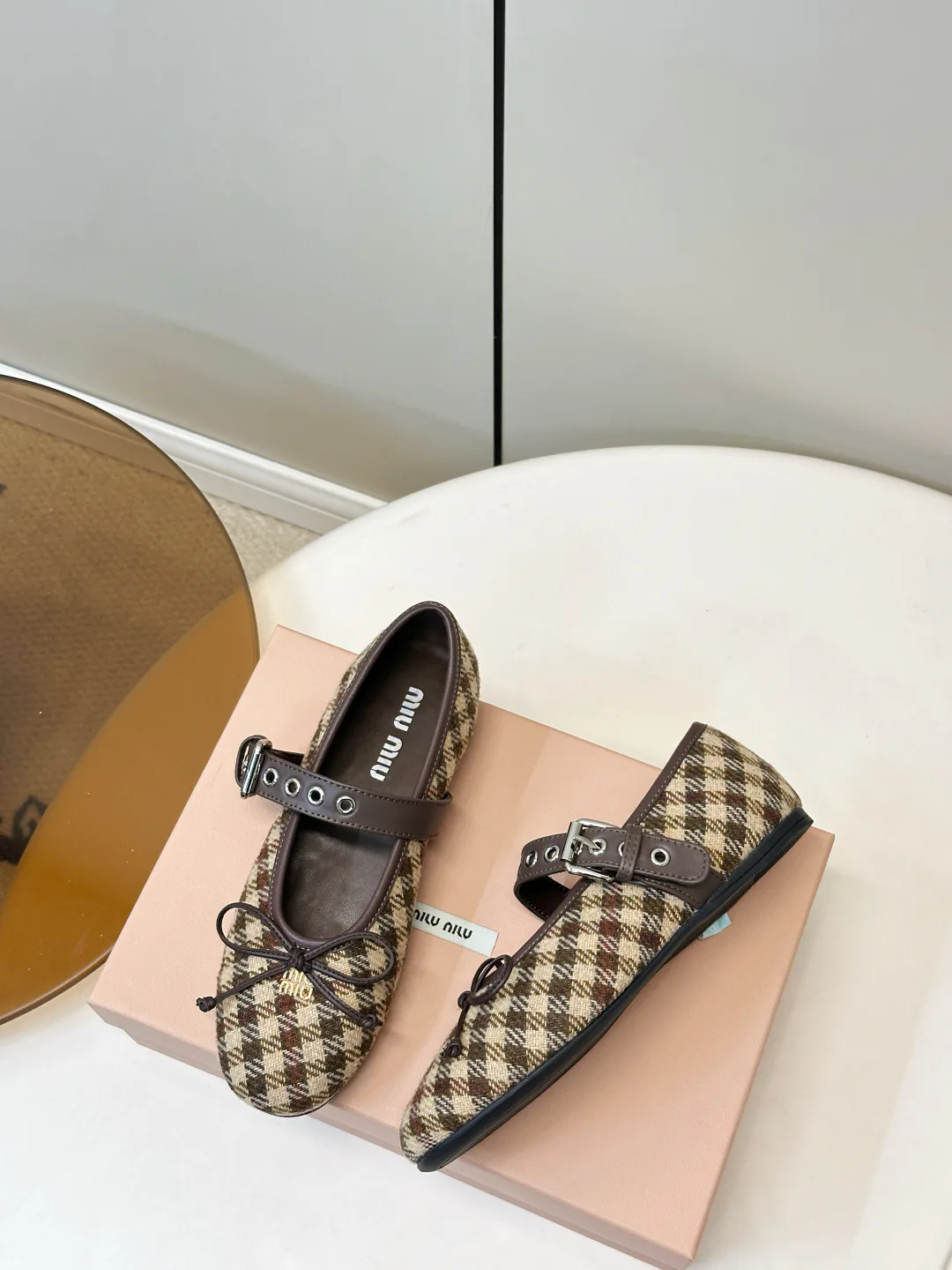 Балетки Женские Miu Miu 18724790