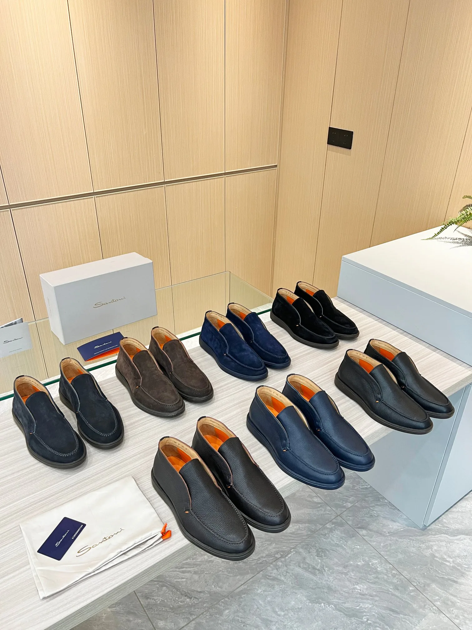 Лоферы И Туфли Мужские Santoni 17604454
