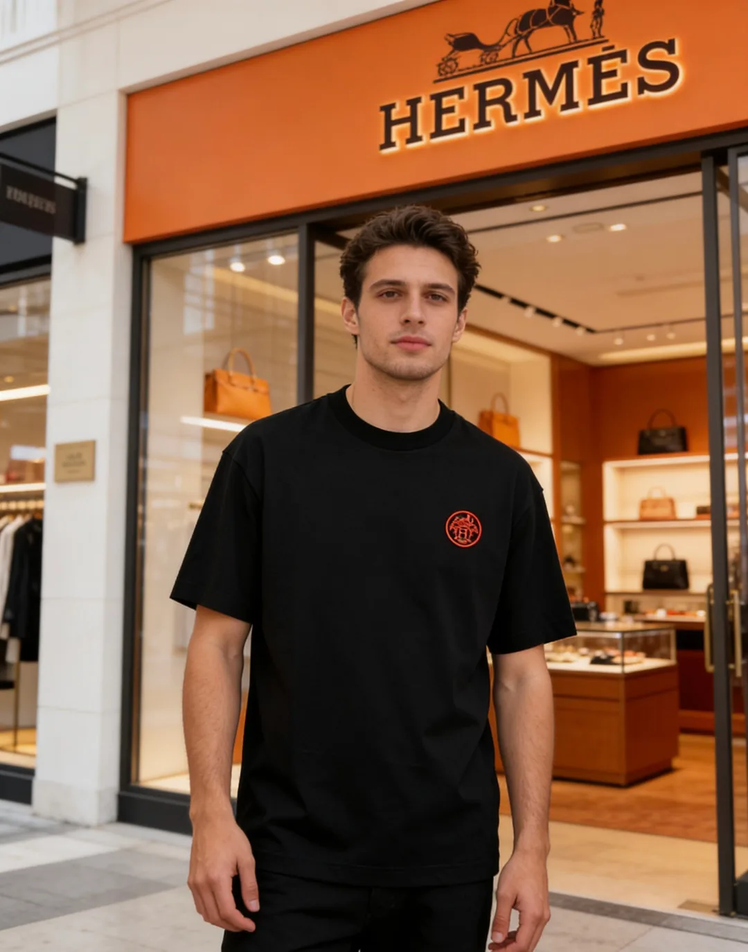 Футболки Мужские Hermes 13442020
