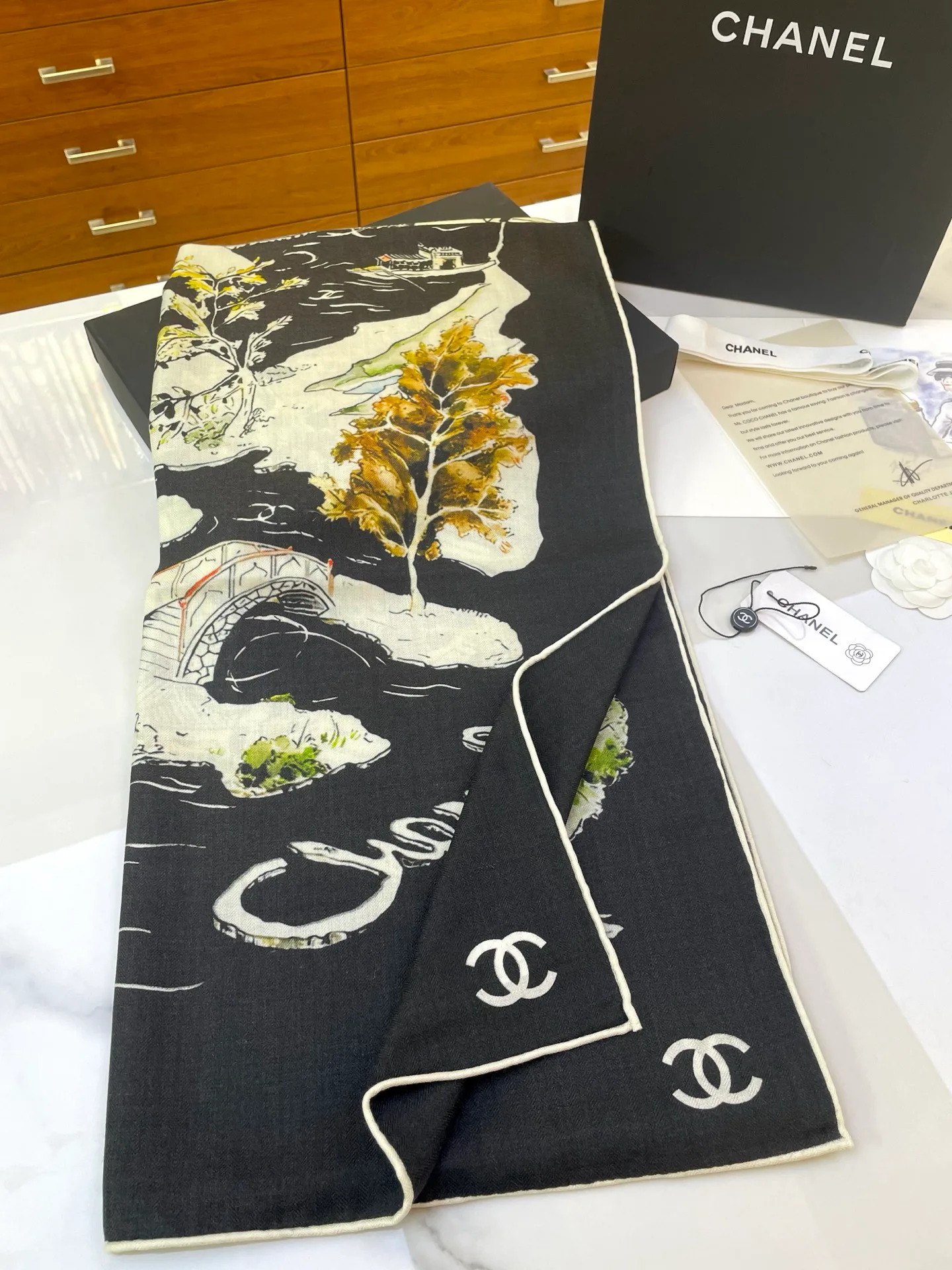 Шарфы Chanel 104717