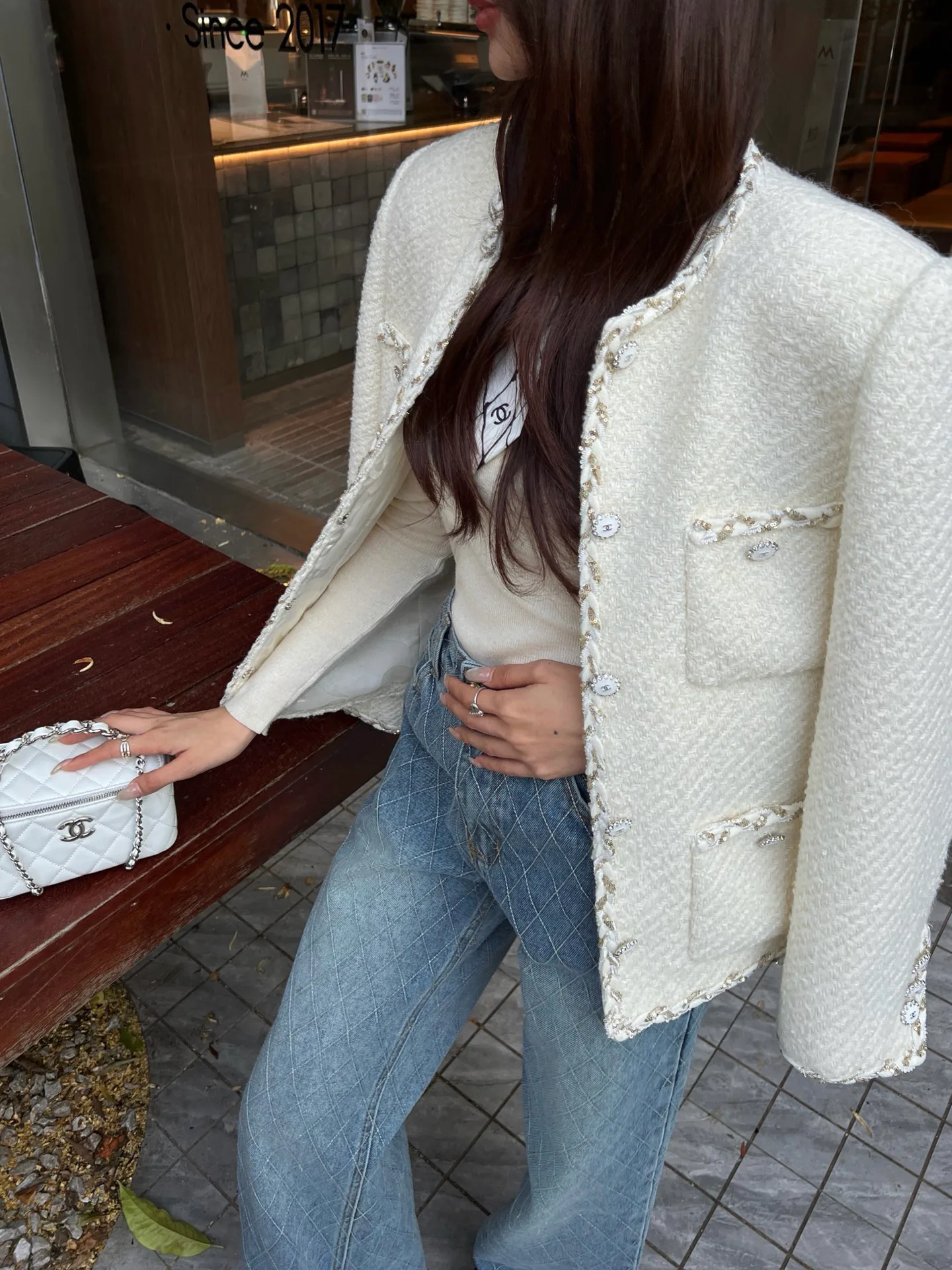 Куртки И Пуховики Женские Chanel 1005537