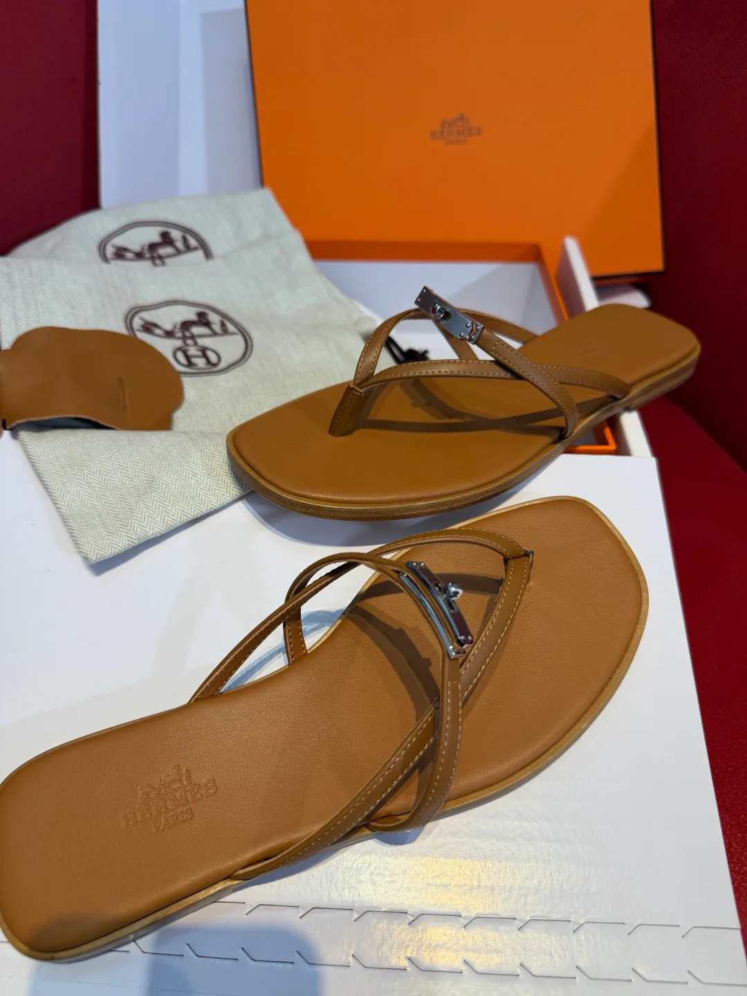 Шлепанцы Женские Hermes 11922566