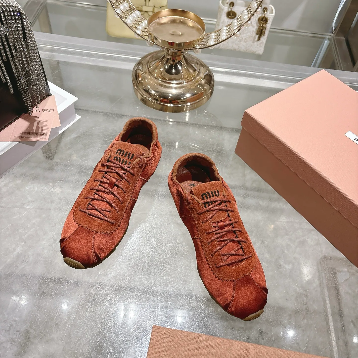 Кроссовки Женские Miu Miu 1881245