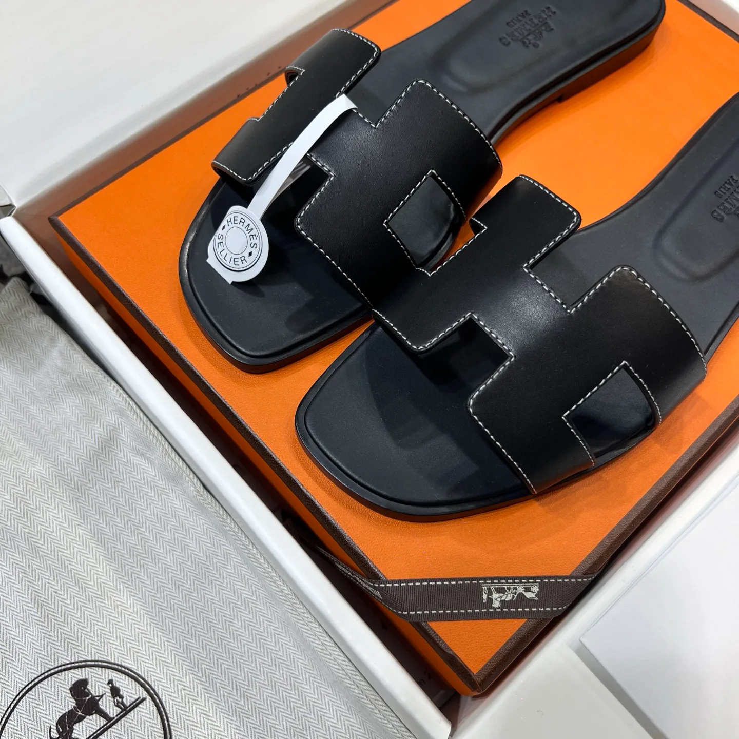 Шлепанцы Женские Hermes 5156566