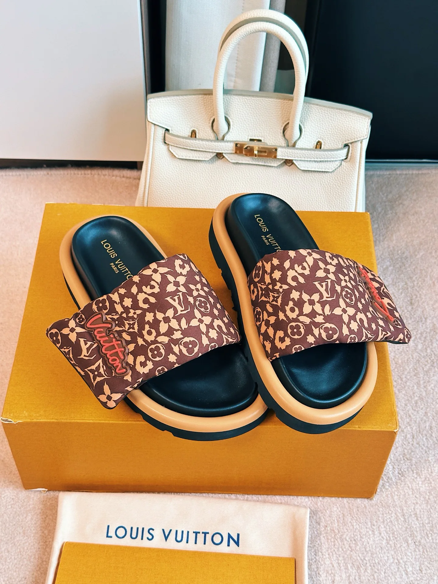 Шлепанцы Женские Louis Vuitton 14335152