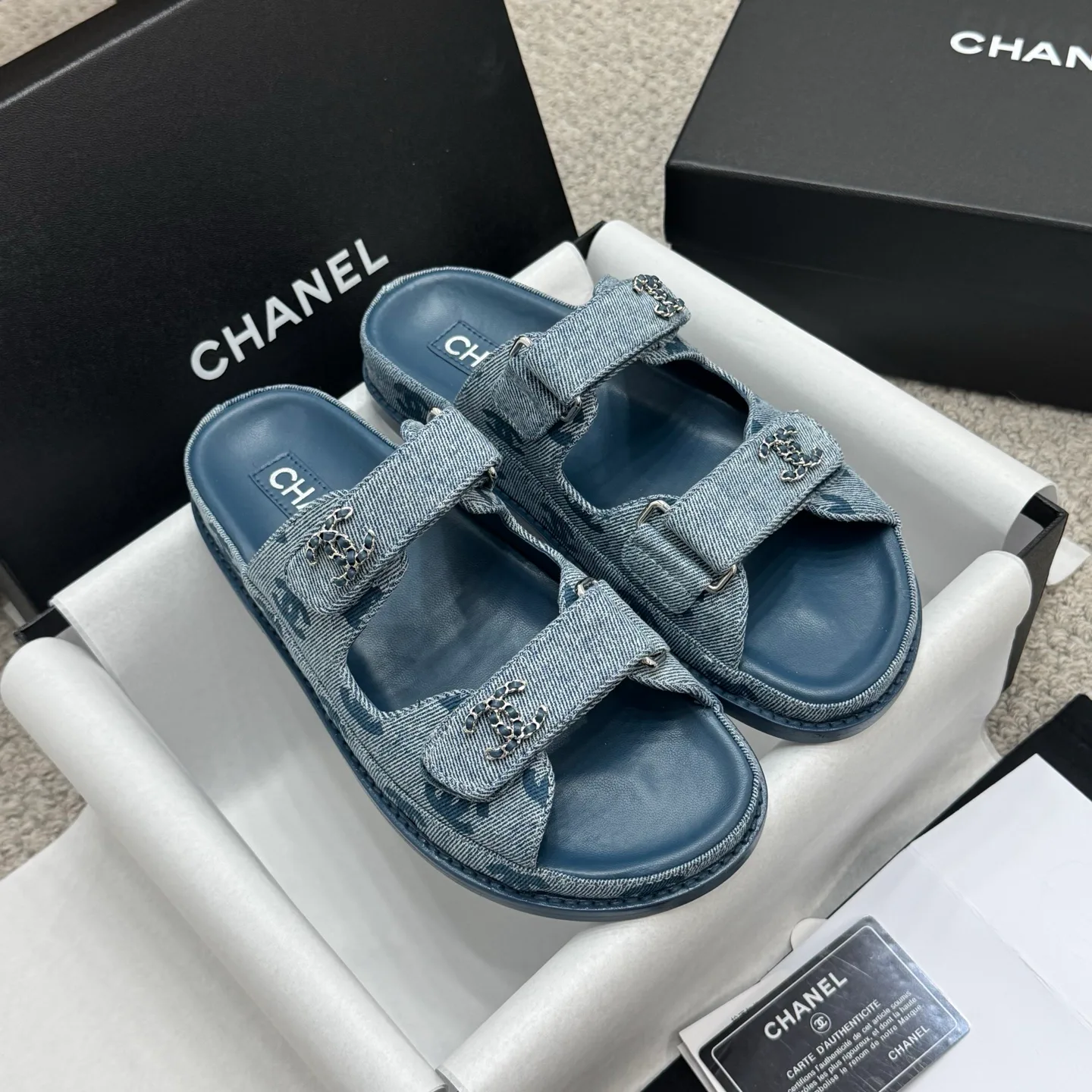 Шлепанцы Женские Chanel 24490