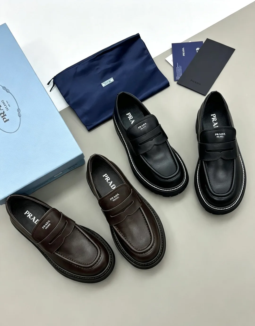 Лоферы И Мокасины Женские Prada 18223993