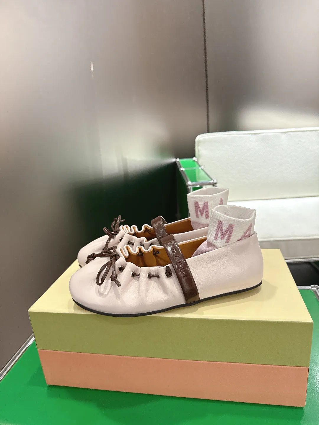 Балетки Женские Marni 809137