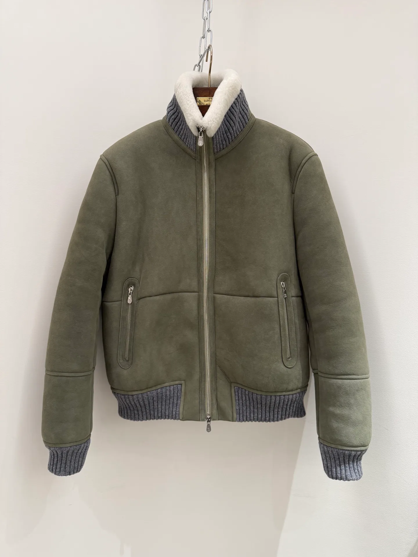 Кожаные Куртки И Дублёнки Мужские Brunello Cucinelli 292176