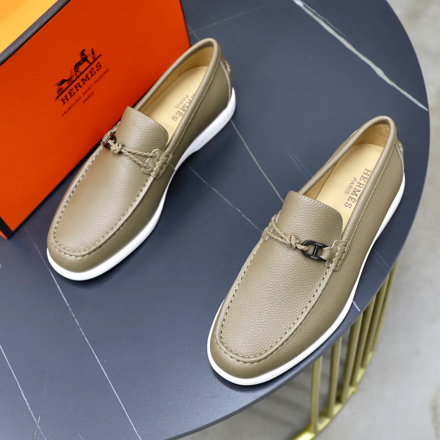 Лоферы И Туфли Мужские Hermes 18103098