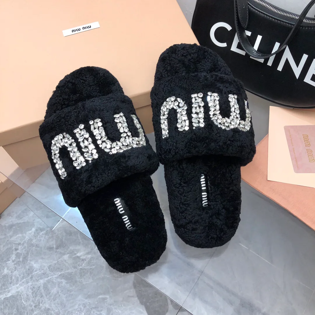 Тапочки Женские Miu Miu 914363