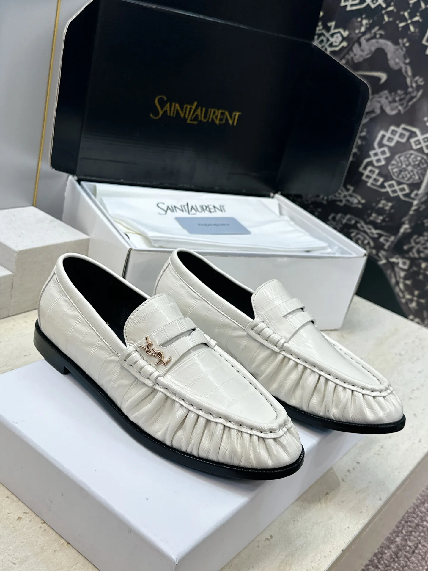 Лоферы И Мокасины Женские Saint Laurent 18007077