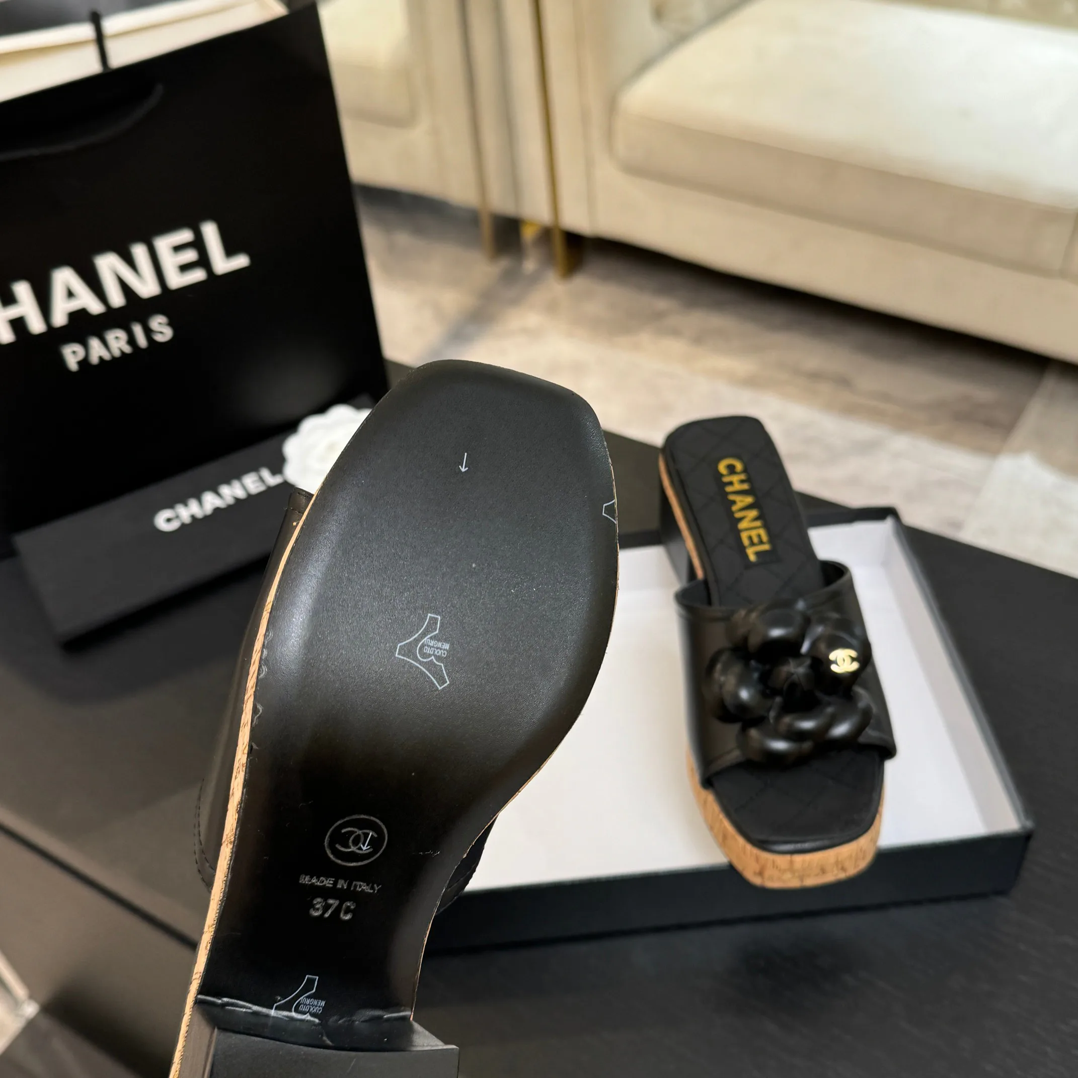 Босоножки Женские Chanel 808324