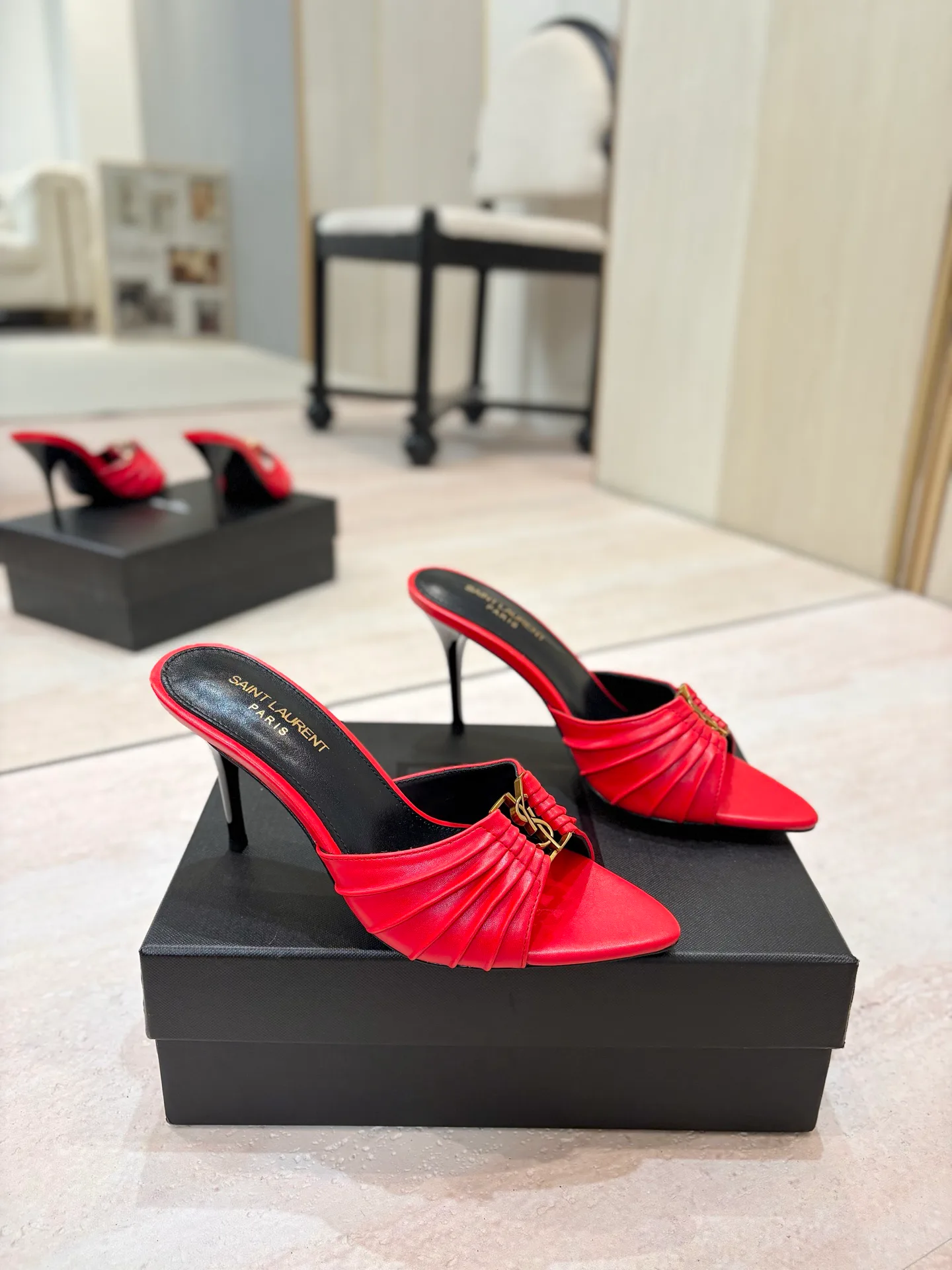 Мюли И Сабо Женские Saint Laurent 17476062