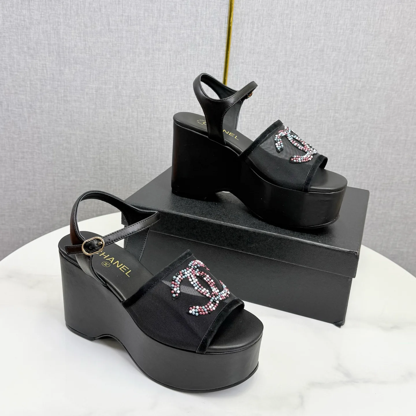 Босоножки Женские Chanel 5163216