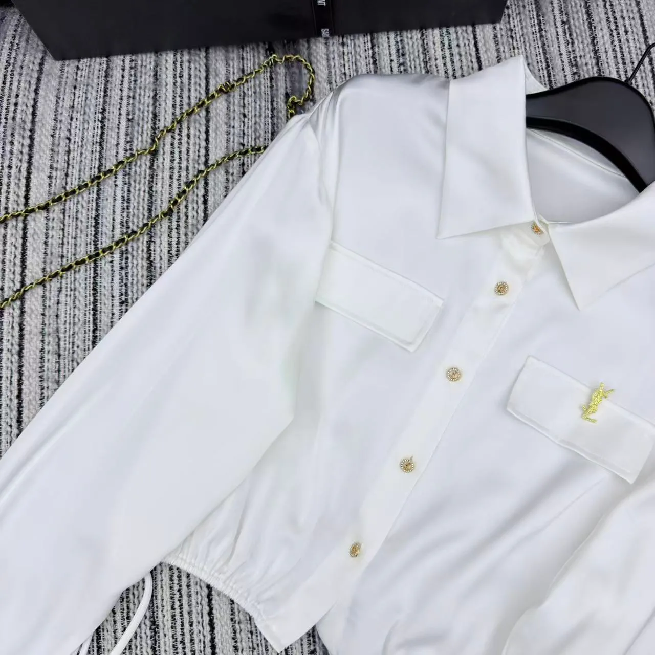 Рубашки Женские Saint Laurent 11660459