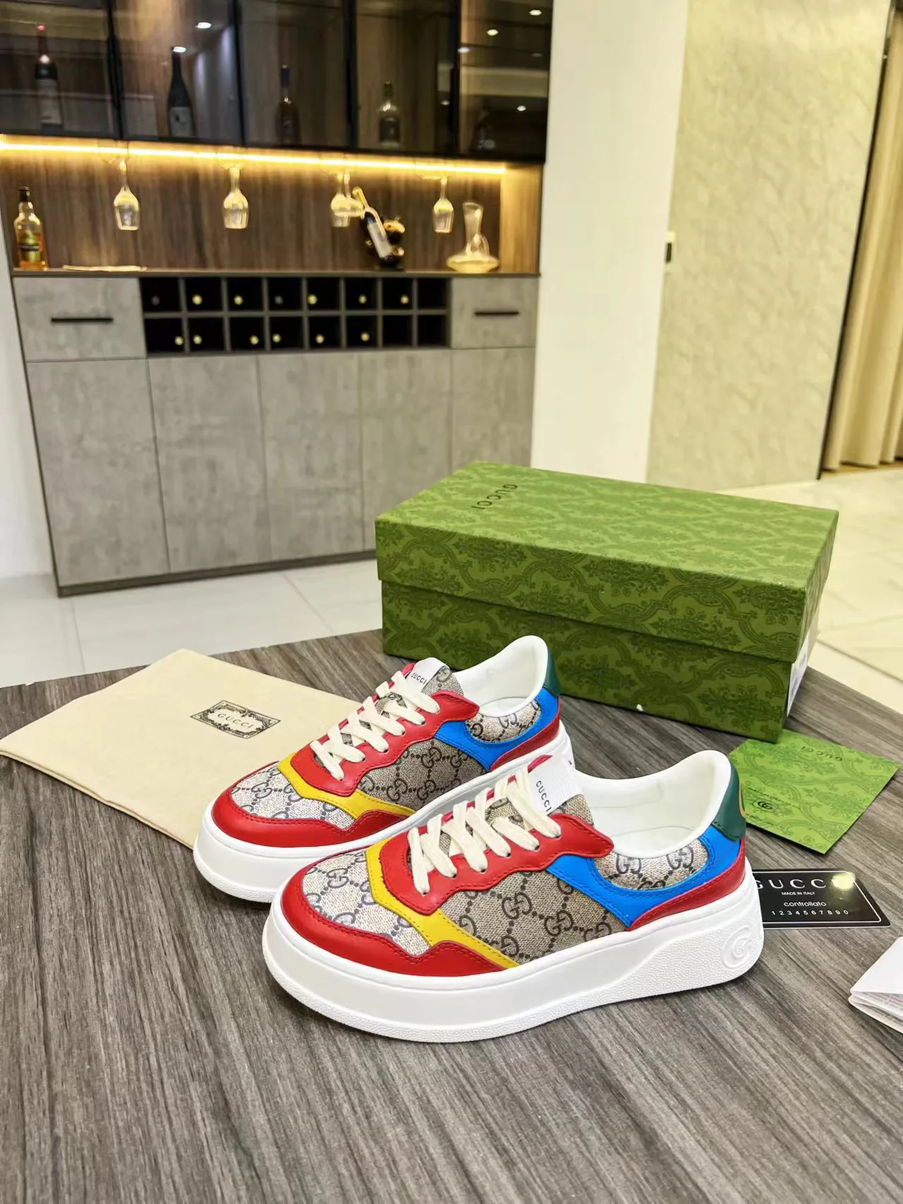 Кеды Женские Gucci 5402037